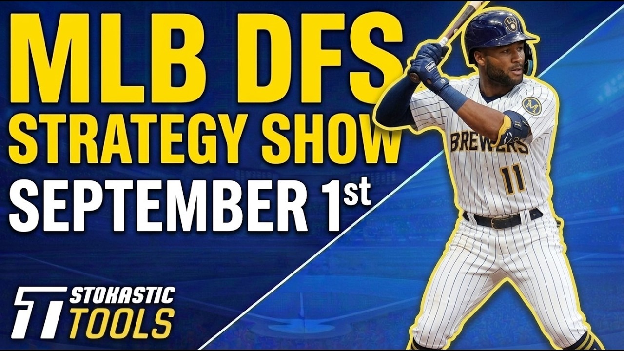 MLB DFS Strategy Tuesday 9/1/26 | DraftKings & FanDuel MLB Lineup Picks