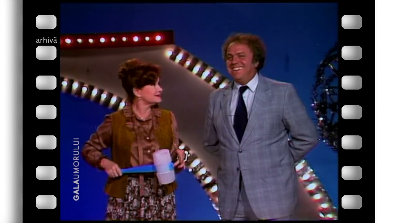 Stela Popescu şi Alexandru Arşinel - Jucării de plastic, viu colorate (@Gala umorului)