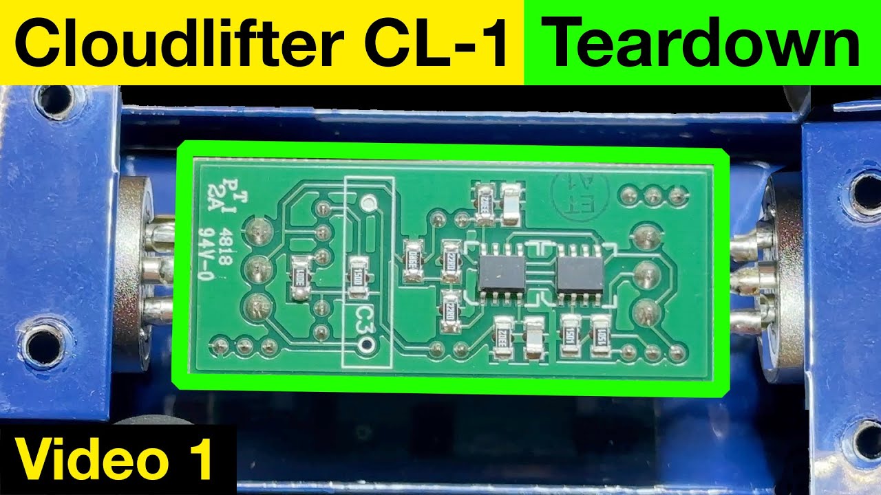 Cloudlifter CL-1: разборка | Видео серии микрофонных предусилителей 1