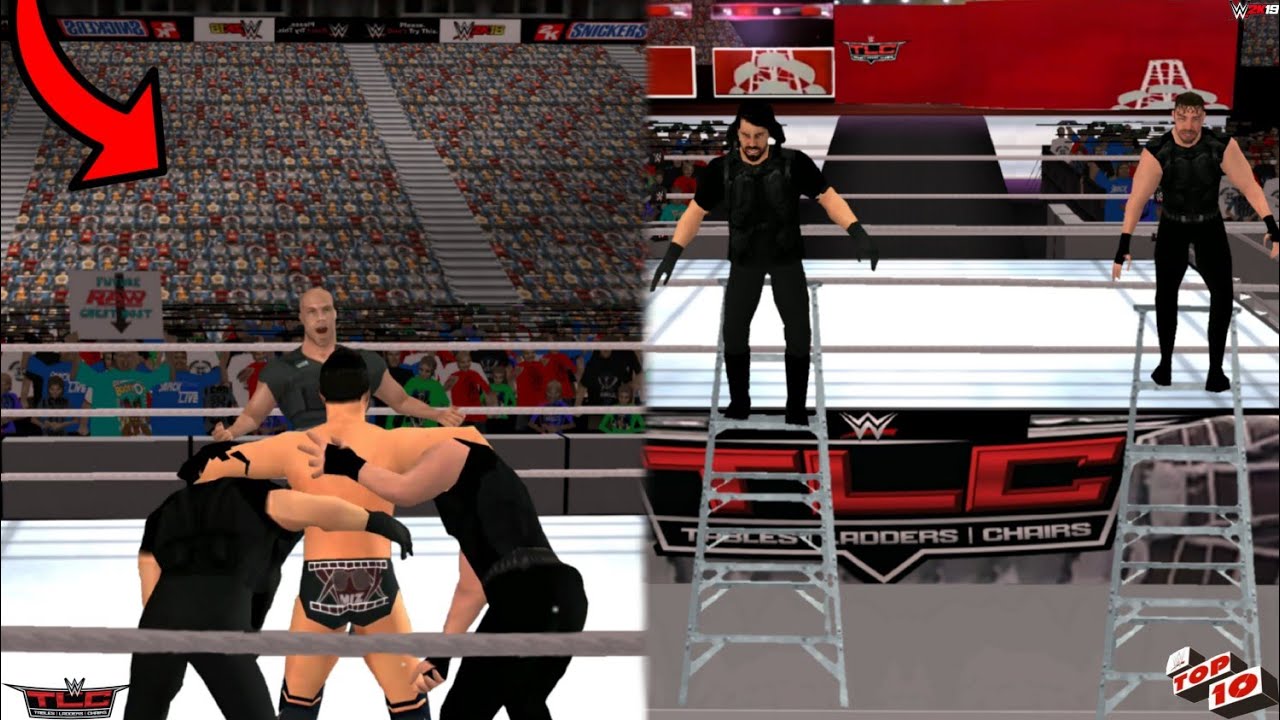 WWE 2K19 ANDROID - WWE TLC 2017 TOP10 MOMENTS WWE2K19/SVR 2011