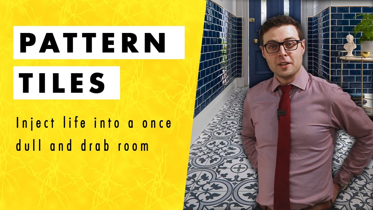 Pattern Tiles | How To INJECT LIFE Into a Dull and Drab Room with these tiles
