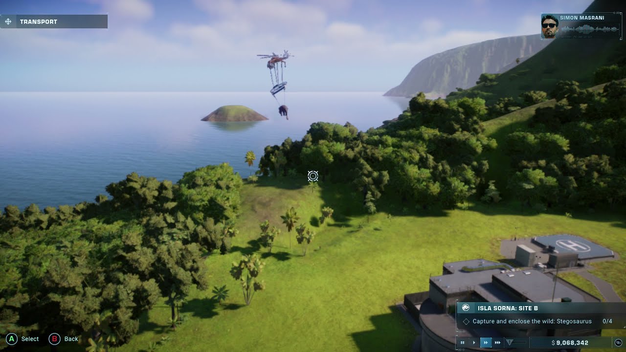 How MOVE OFF SITE Ankylosaurus Press Transport PRESS ON DINO PRESS Y Jurassic World Evolution 2