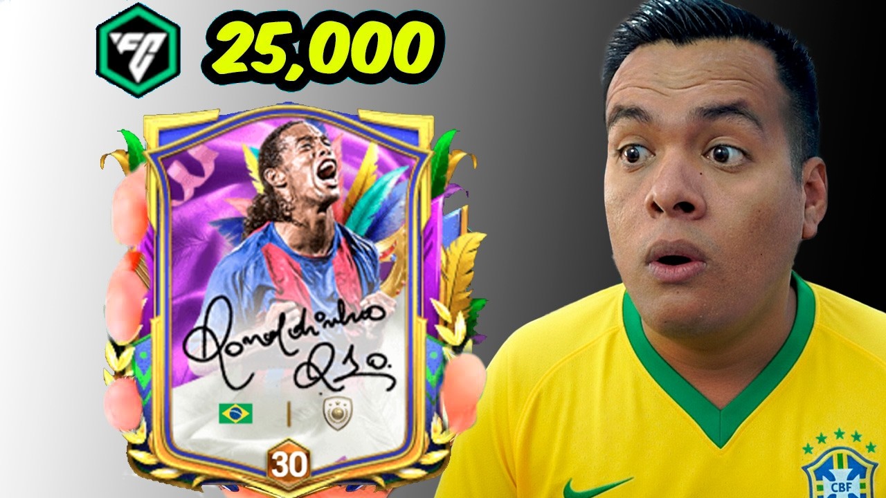Fui el Primero en Fichar a RONALDINHO BOX GINGA en FC Mobile (Carta Exclusiva)