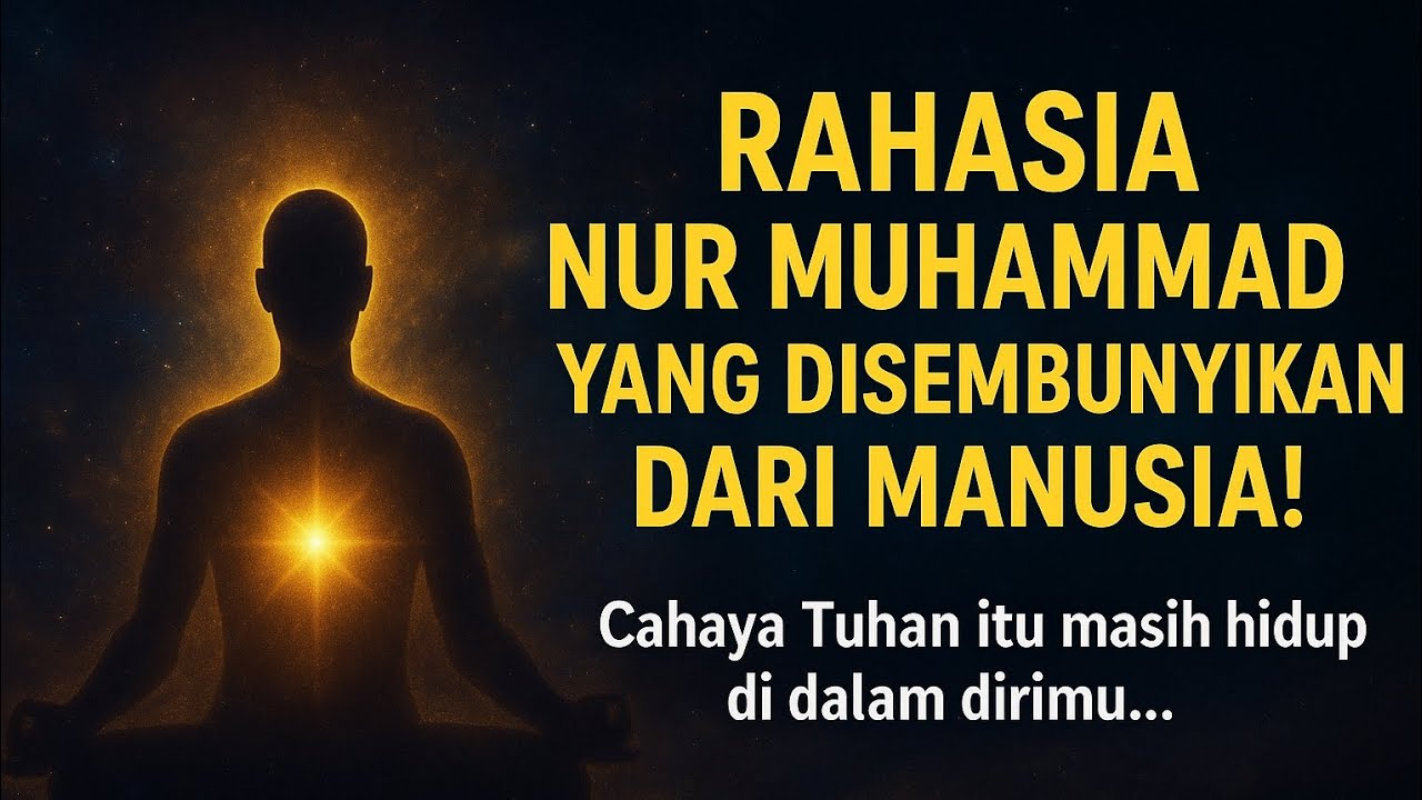 Rahasia nur Muhammad yang disembunyikan dari manusia || cahaya tuhan itu masih hidup di dalam dirimu