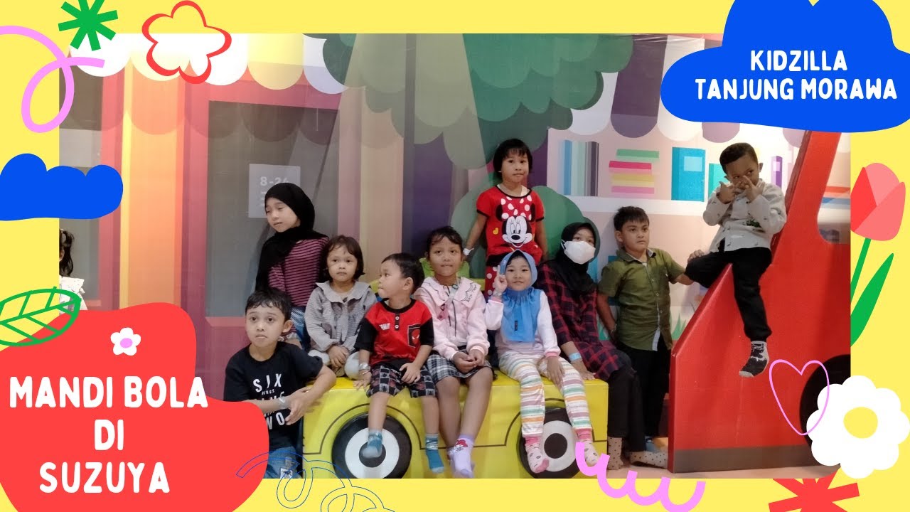 Mandi Bola di Kidzilla Suzuya Tanjung Morawa ||Main Perosotan dan Selfi Cantik bersama teman-teman 🥰