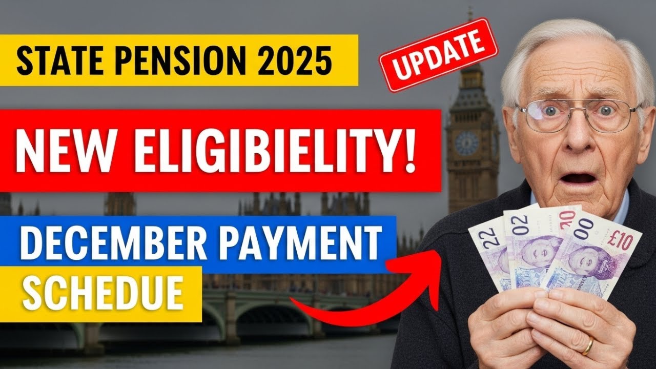 💥 UK State Pension December 2025 BREAKING Update | Eligibility Changes + New Payment Schedule! 📢