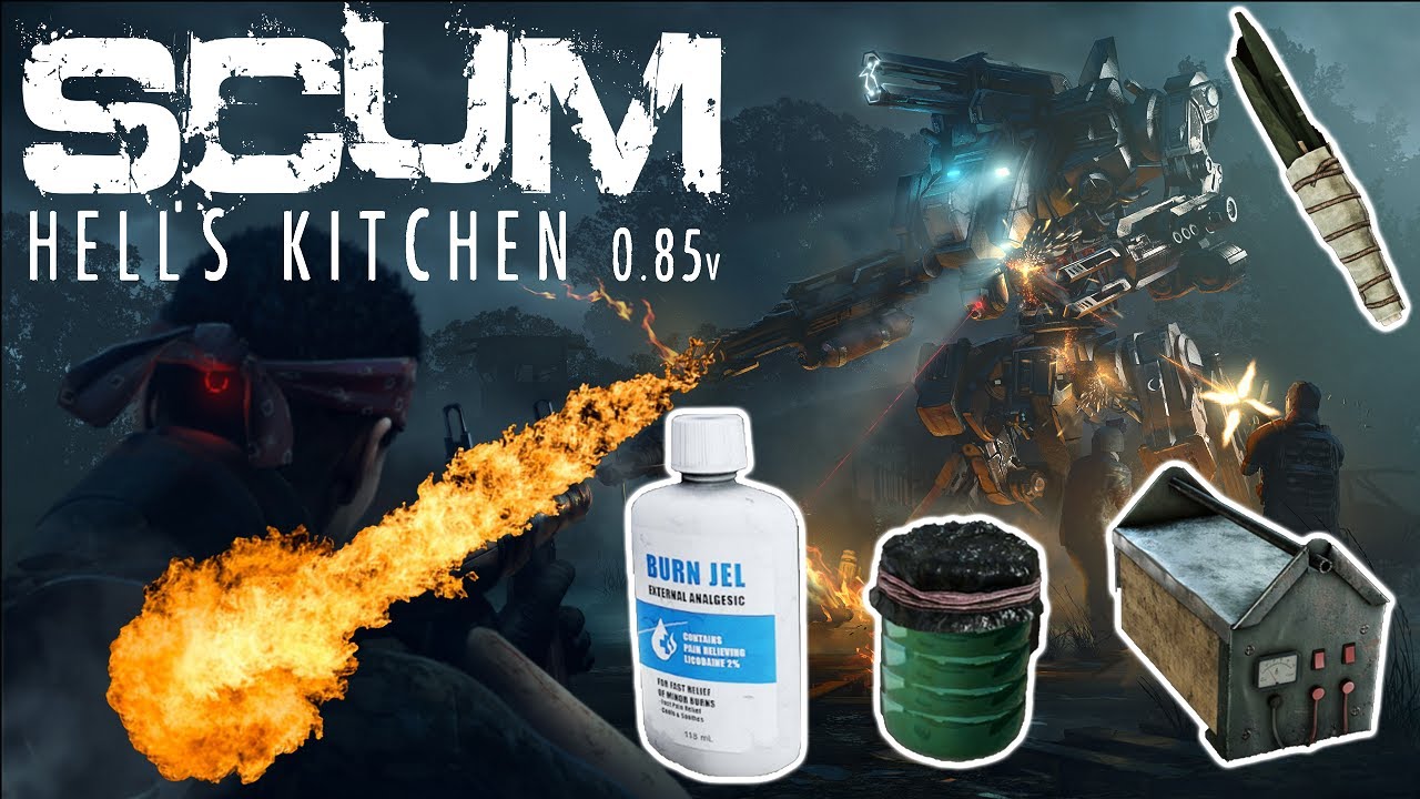 SCUM 0.85 | Update 0.8.530 | !!FLAME ON!! |  Hell's kitchen #scum #scumsurvival