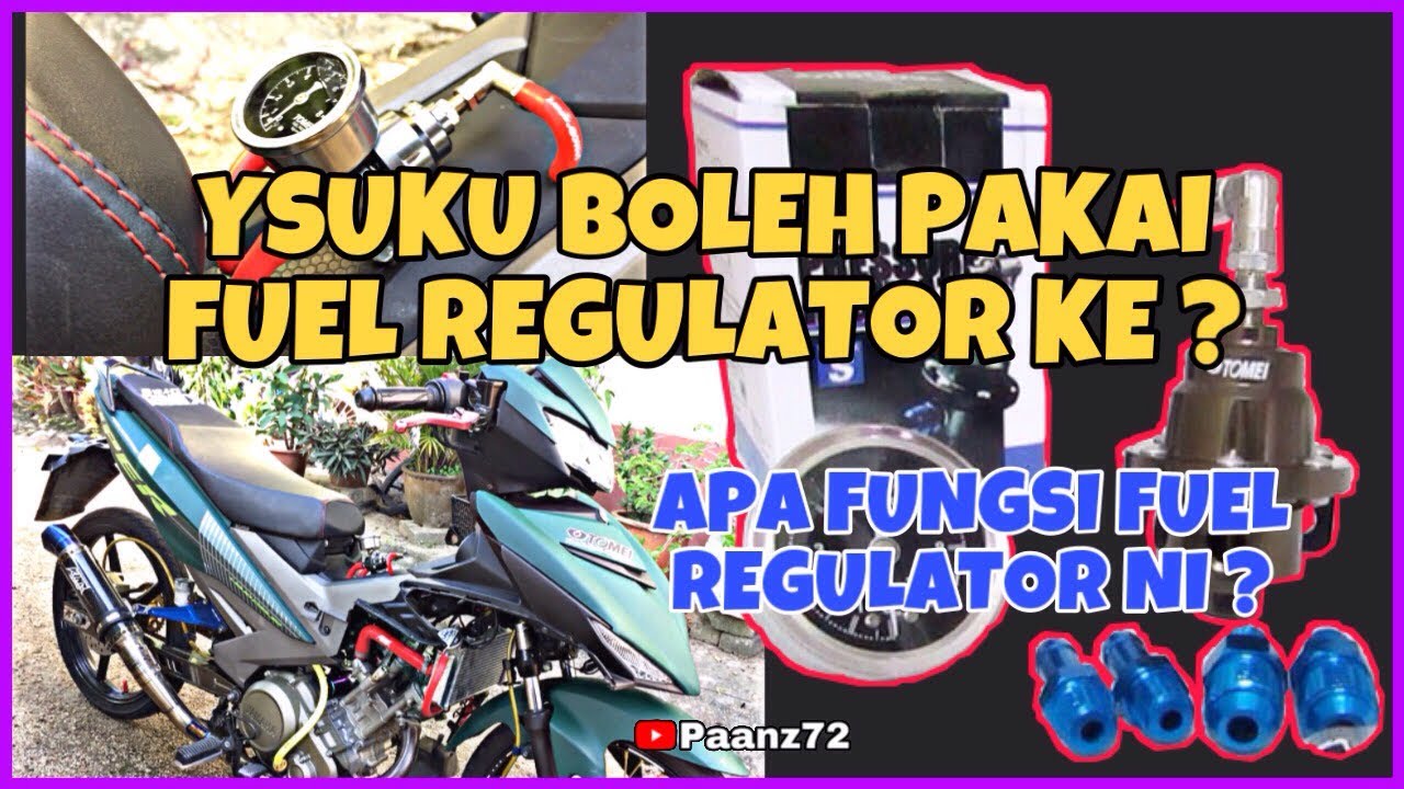PASANG FUEL REGULATOR PADA Y15ZR