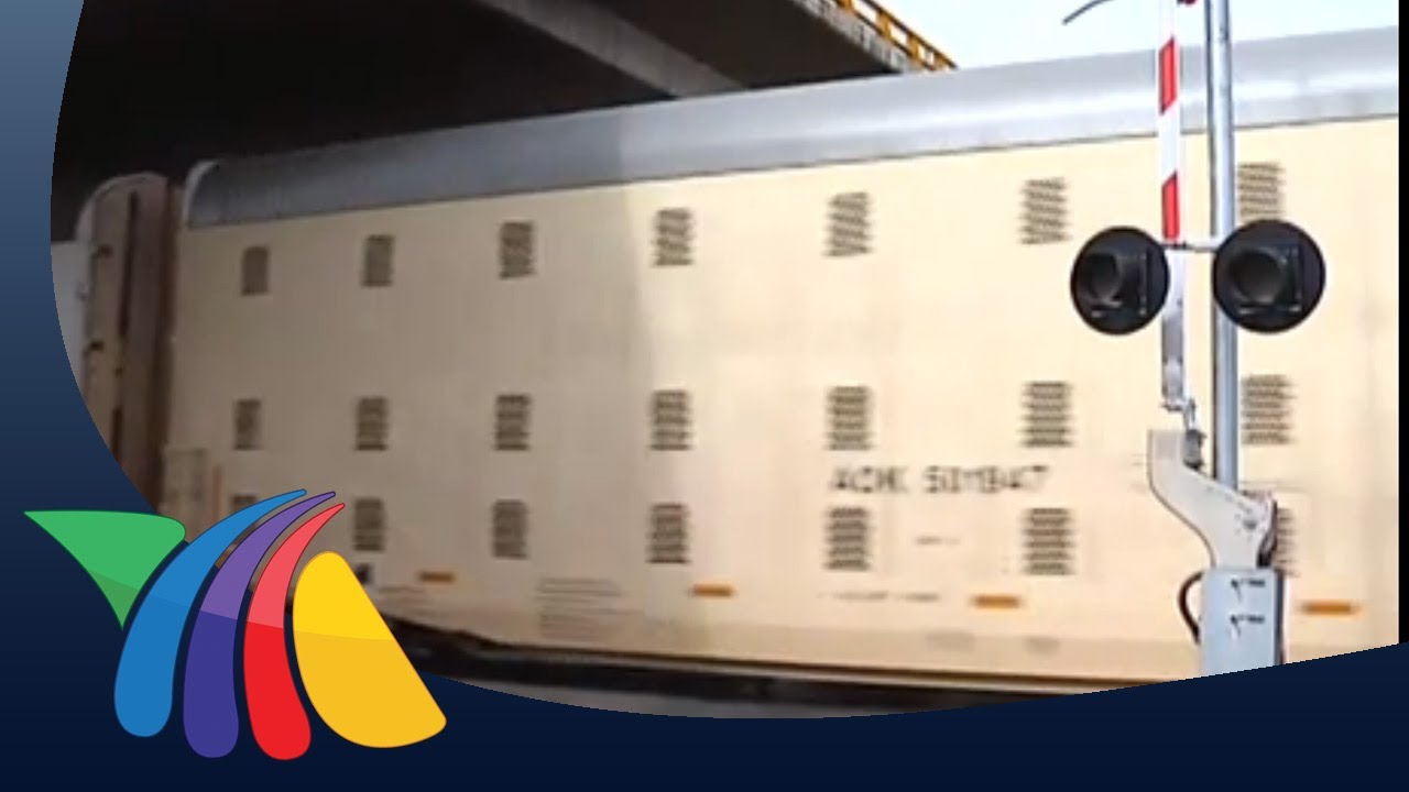 Así es el paso del tren