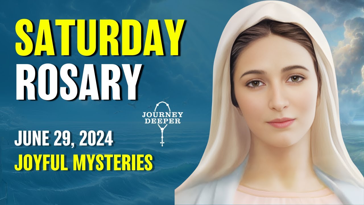 Saturday Rosary ❤️ Joyful Mysteries of the Rosary ❤️ June 29, 2024 VIRTUAL ROSARY