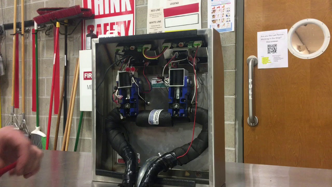 Bottoms up flow meter inspection