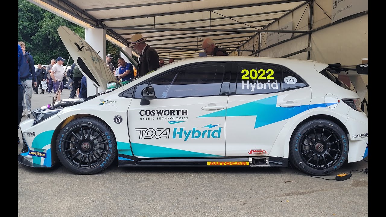 Cosworth - BTCC Hybrid Car at Goodwood 2021