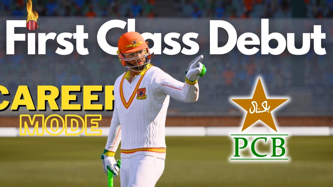 WHAT A Start to First Class Career 🔥 Cricket 24 Career Mode 🏏 Pakistan 🇵🇰🏆