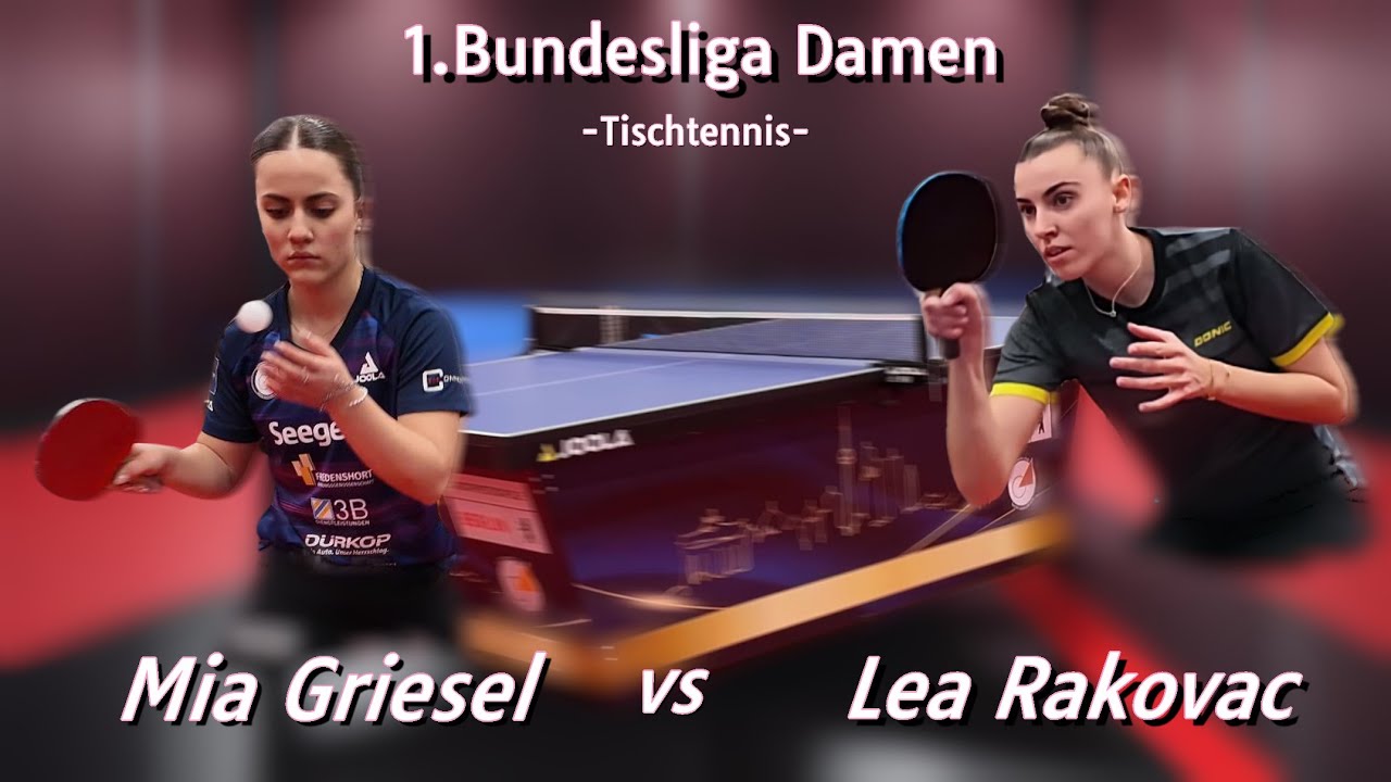 Mia Griesel vs. Lea Rakovac | 1.Bundesliga Damen | 15.12.2024