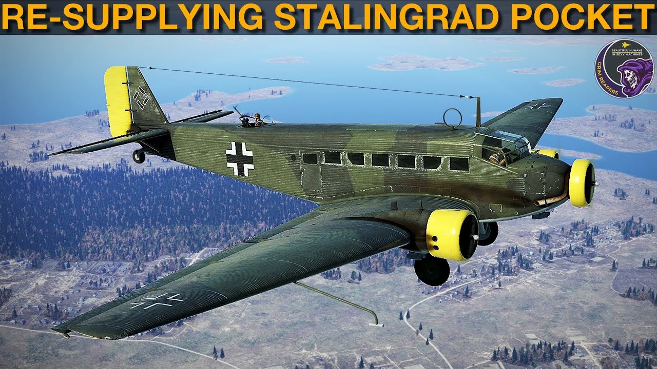 Mission To Re-Supply Germans In The Stalingrad Pocket | IL-2