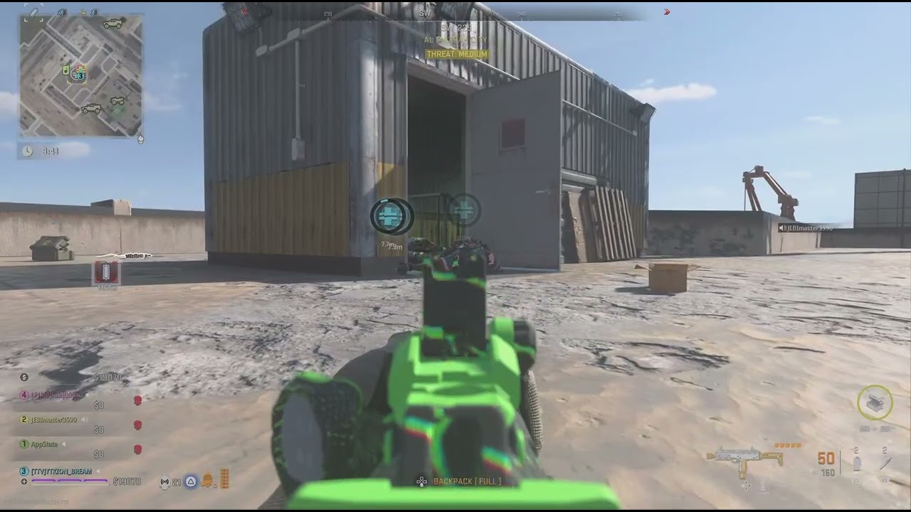 Killing DMZ grenade glitcher