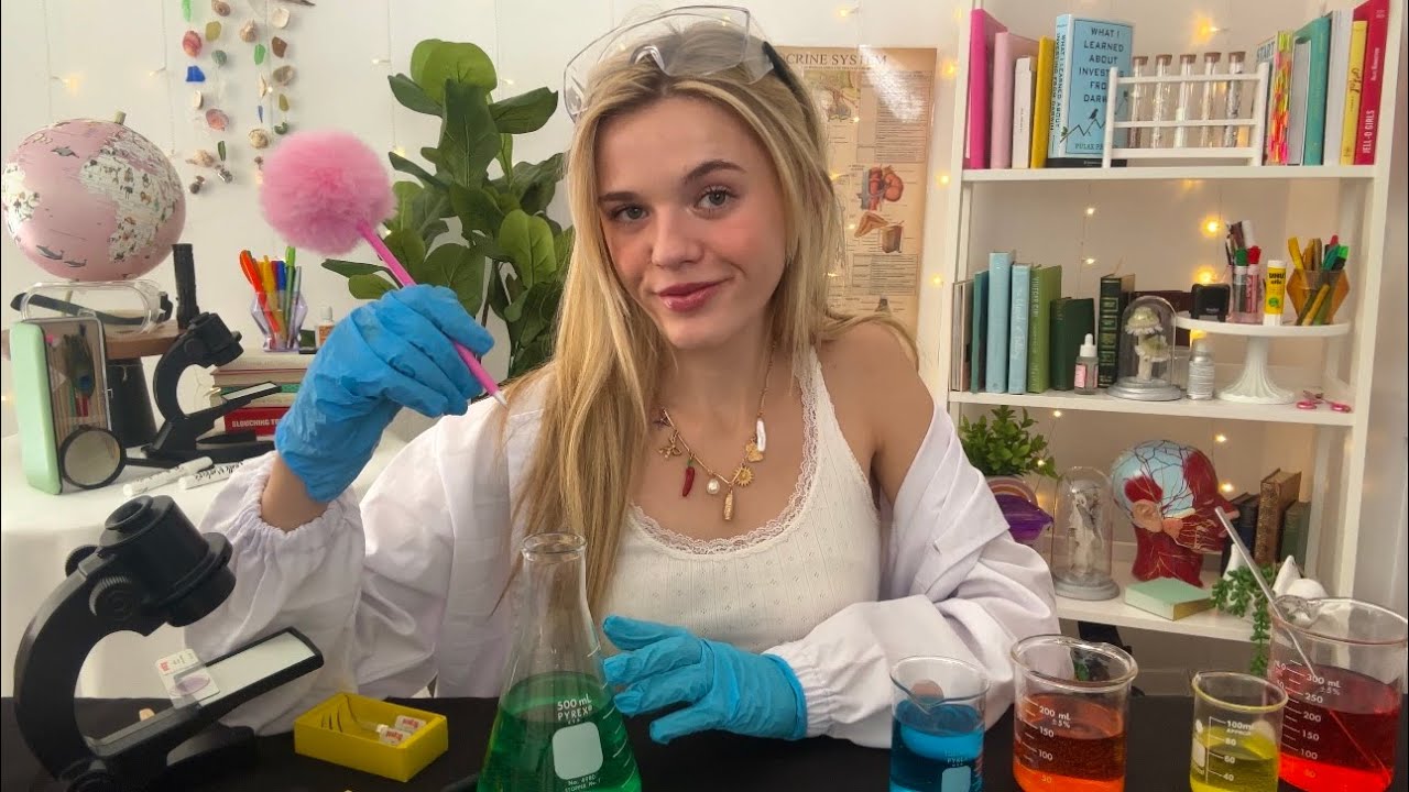 ASMR Flirty New Girl Is Your Lab Partner 🔬💗🧪 (we’ve got chemistry ;)