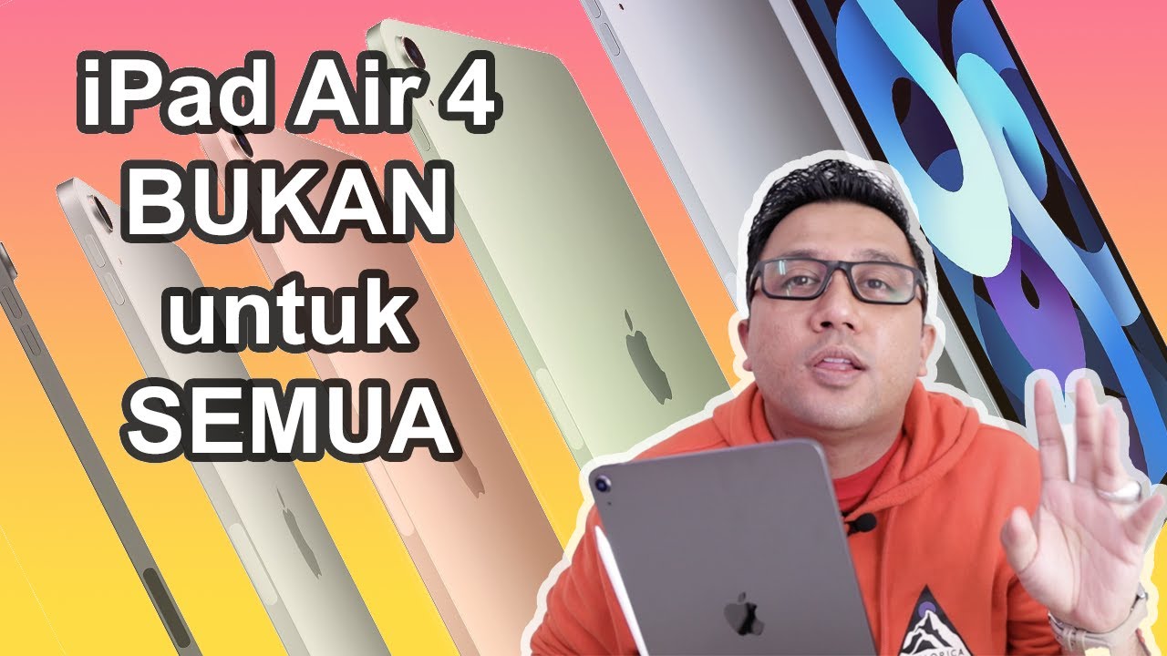 iPad untuk BELAJAR atau BUAT KERJA? - iPad Air 4 Review (2020)