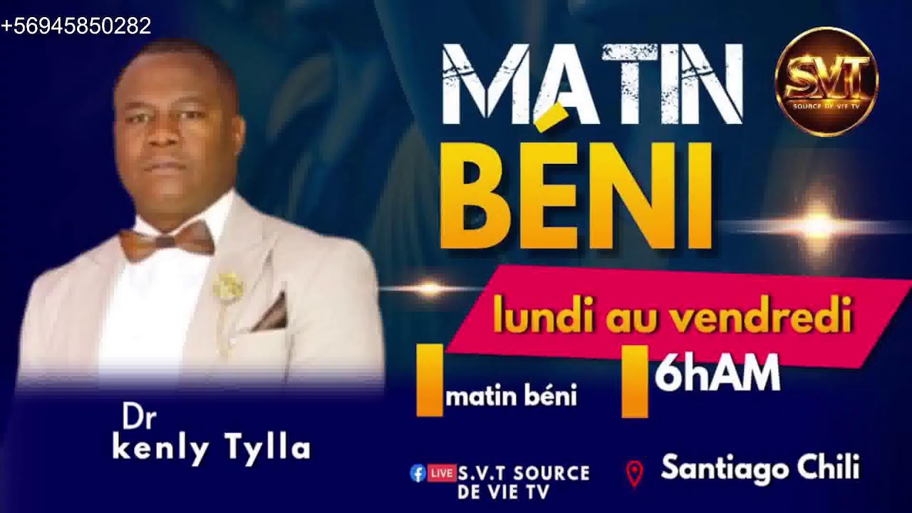 MATIN BÉNI 09/03/2026 ||DR.KENLY || TIT: REMESIMAN A LETENEL