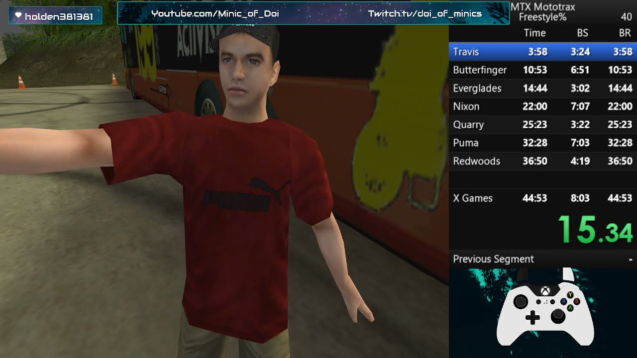 (Current WR) MTX Mototrax Freestyle% Speedrun | 44:03.53