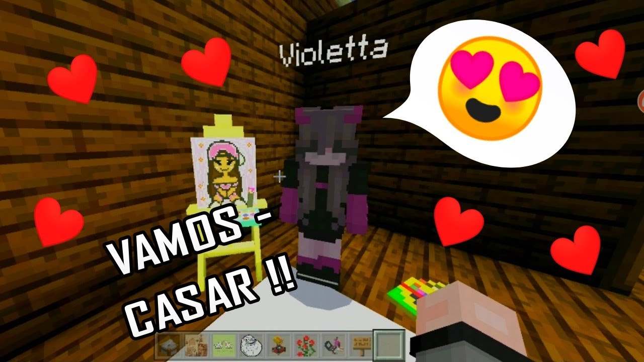ELA FOI A PRIMEIRA MENINA QUE CHEGOU PERTO DO NERD NO MINECRAFT !! 🤩❤️ TROLLANDO MENINAS