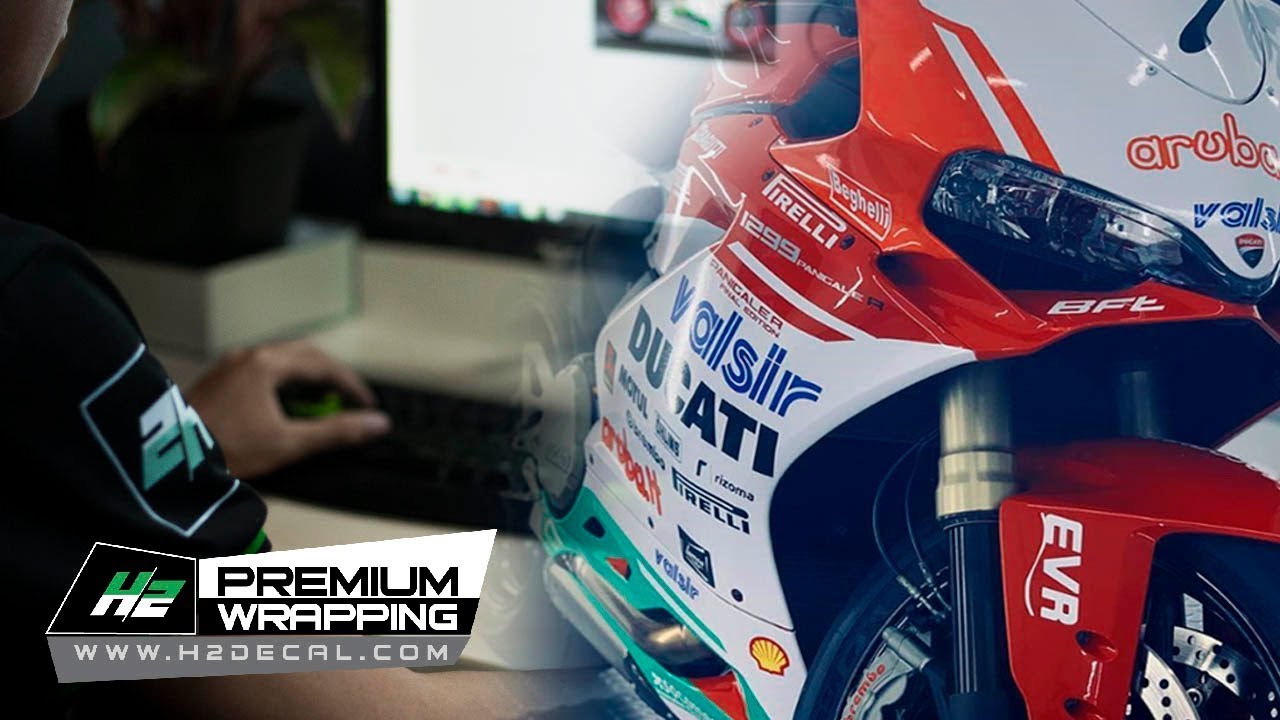 H2 Studio - Custom Stickers Of Ducati Superbike 1299 Panigale