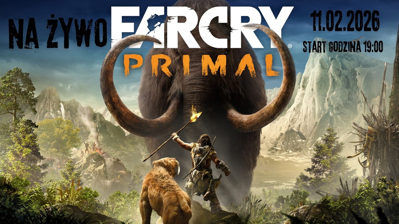 Far Cry Primal: Epoka kamienia i zabawa w myśliwego czyli Rrrr po wieśmakowemu [ odc 3 ]