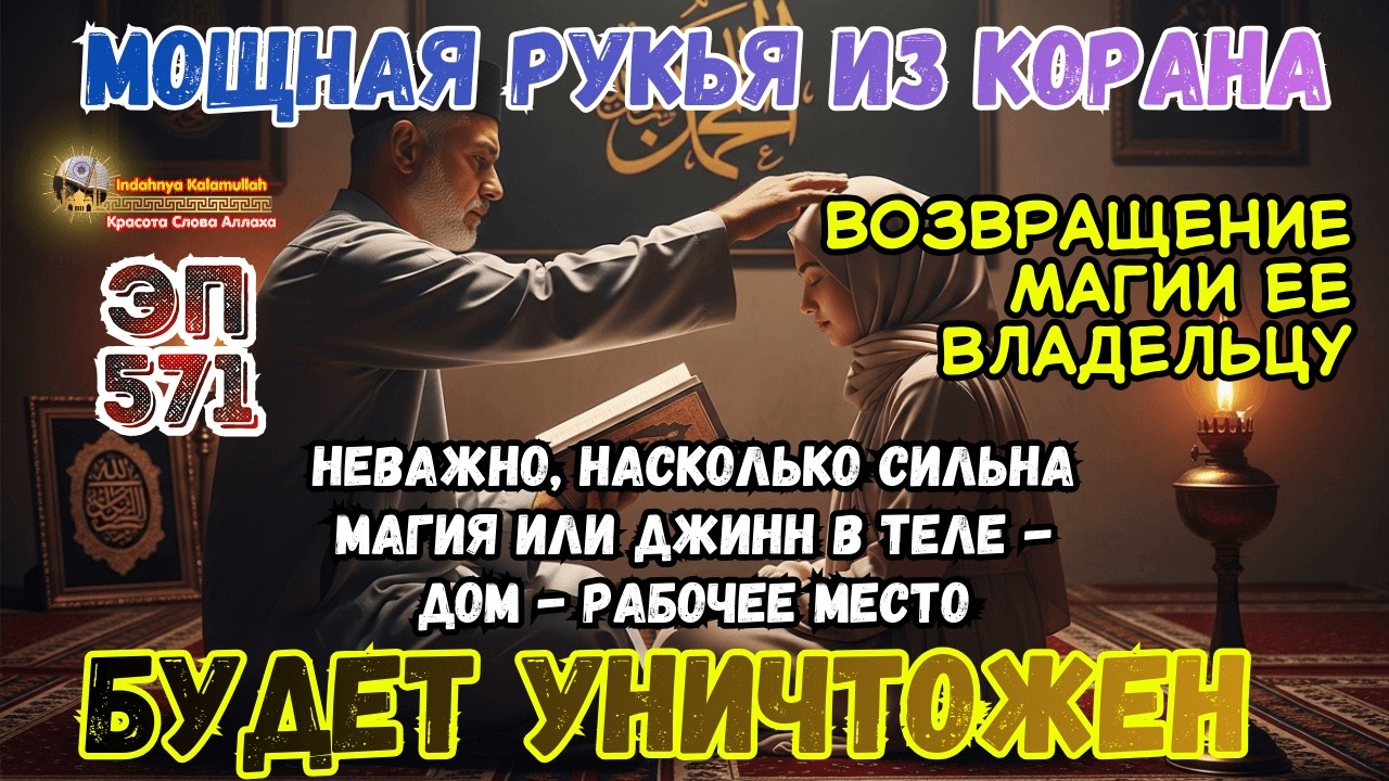 Мощная Рукья от Колдовства и Джиннов в Доме и Теле | Эпизод 571