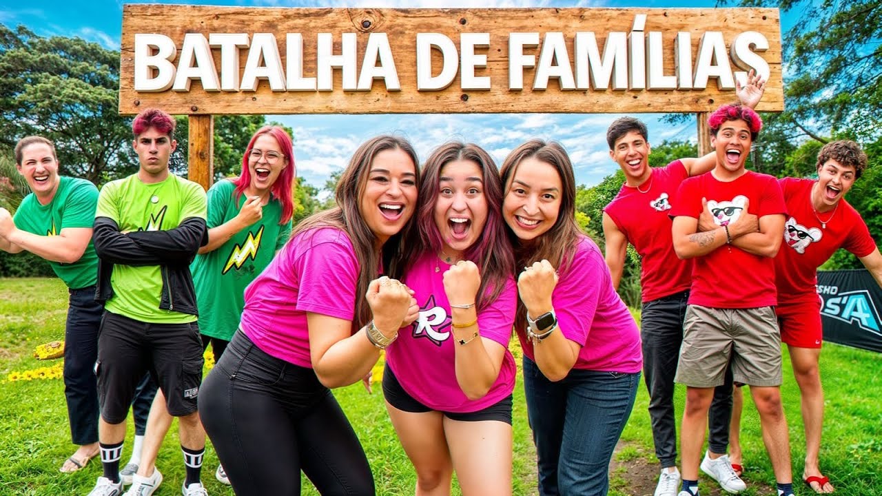 ERA PRA SER UM DIA COM A FAMÍLIA DOS ROSA *Rolou briga ?
