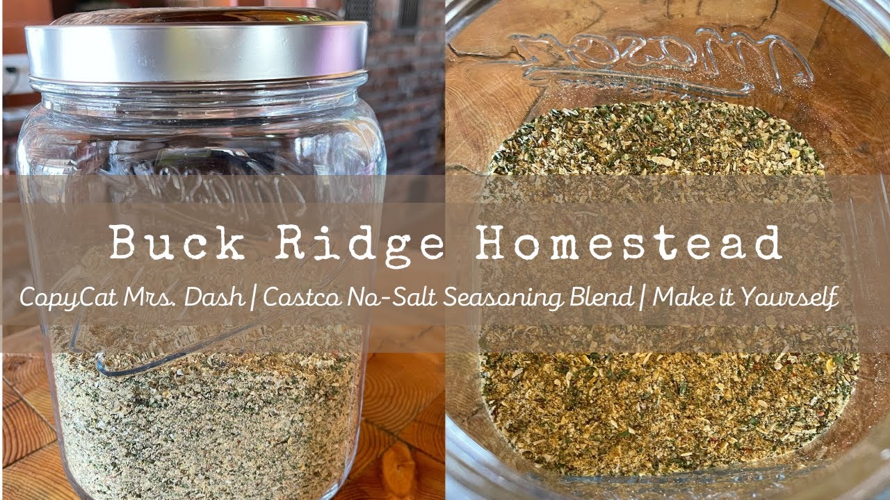 Copycat Mrs. Dash / 🧄🧅Costco No Salt Seasoning Blend | Make it |  Delicious Bulk Spice Blend