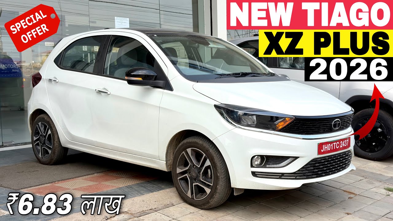 Tata Tiago XZ Plus Top Model New GST ✅ Price Features, Details & Full Review Tiago Facelift XZ Plus 