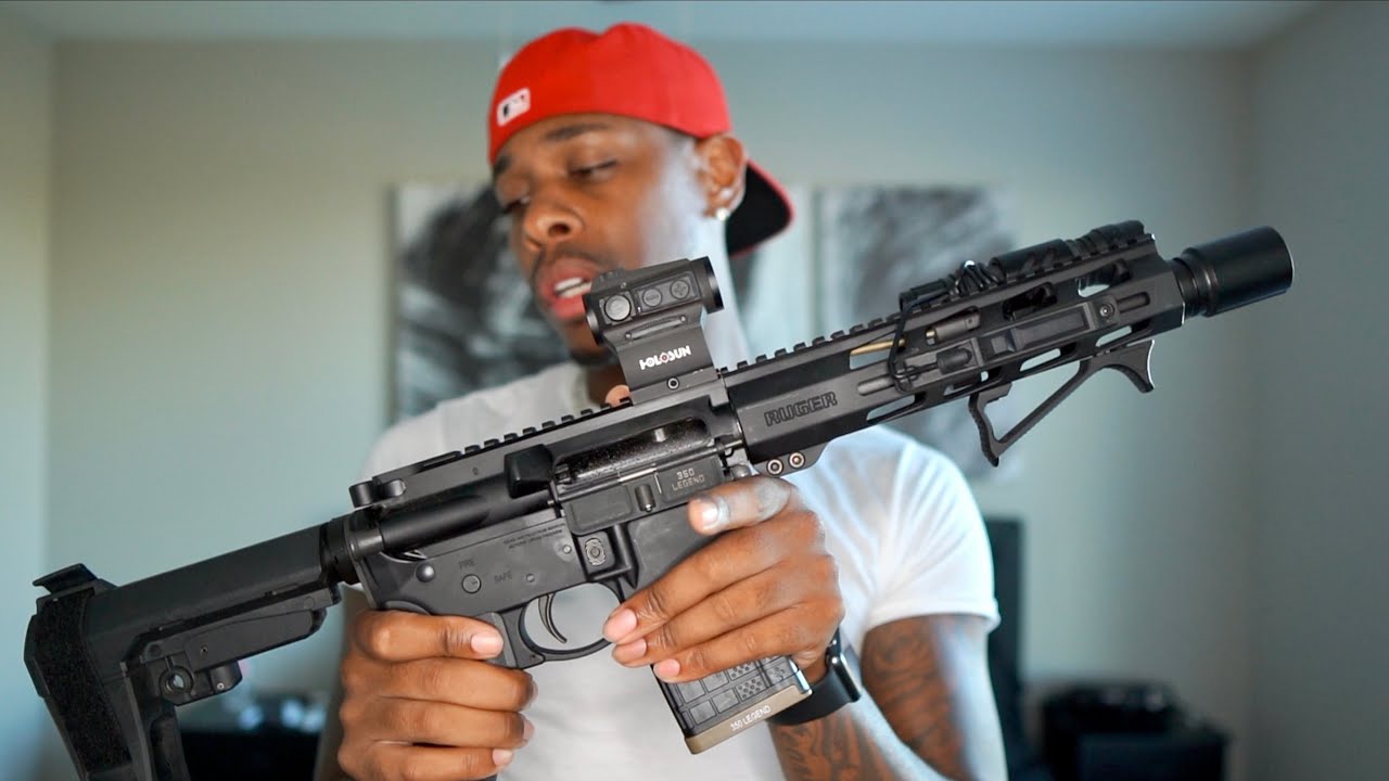 МОЙ ТАКТИЧЕСКИЙ 350 ЛЕГЕНД AR-ПИСТОЛЕТ | САМЫЙ УДАРЧИВЫЙ AR-P