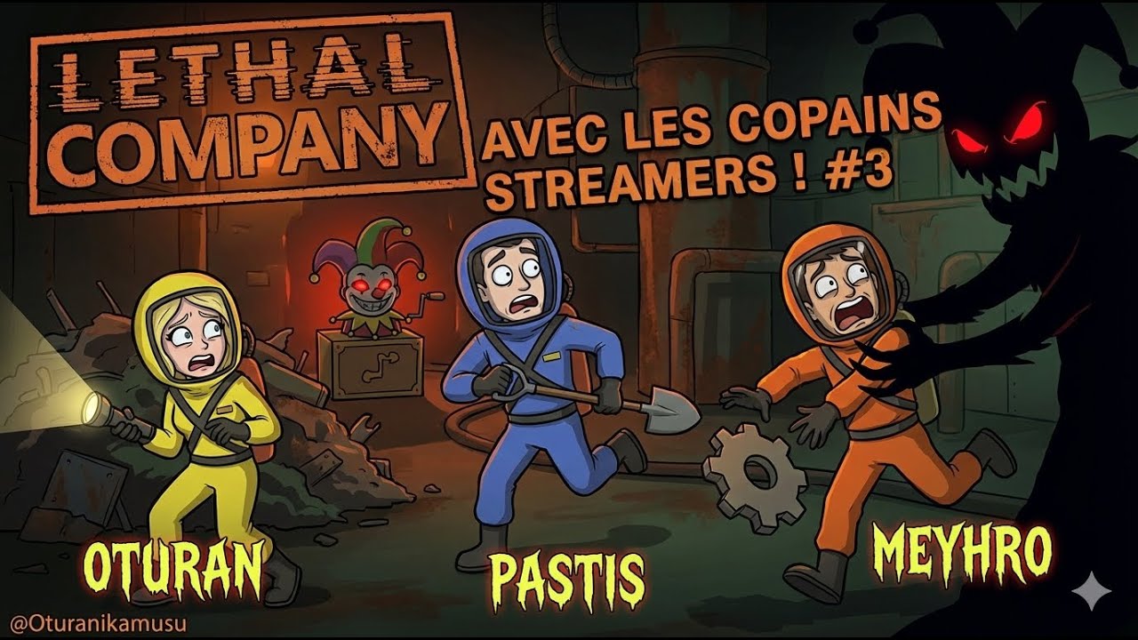Lethal Company avec les copains streamers ! #3 @Oturanikamusu