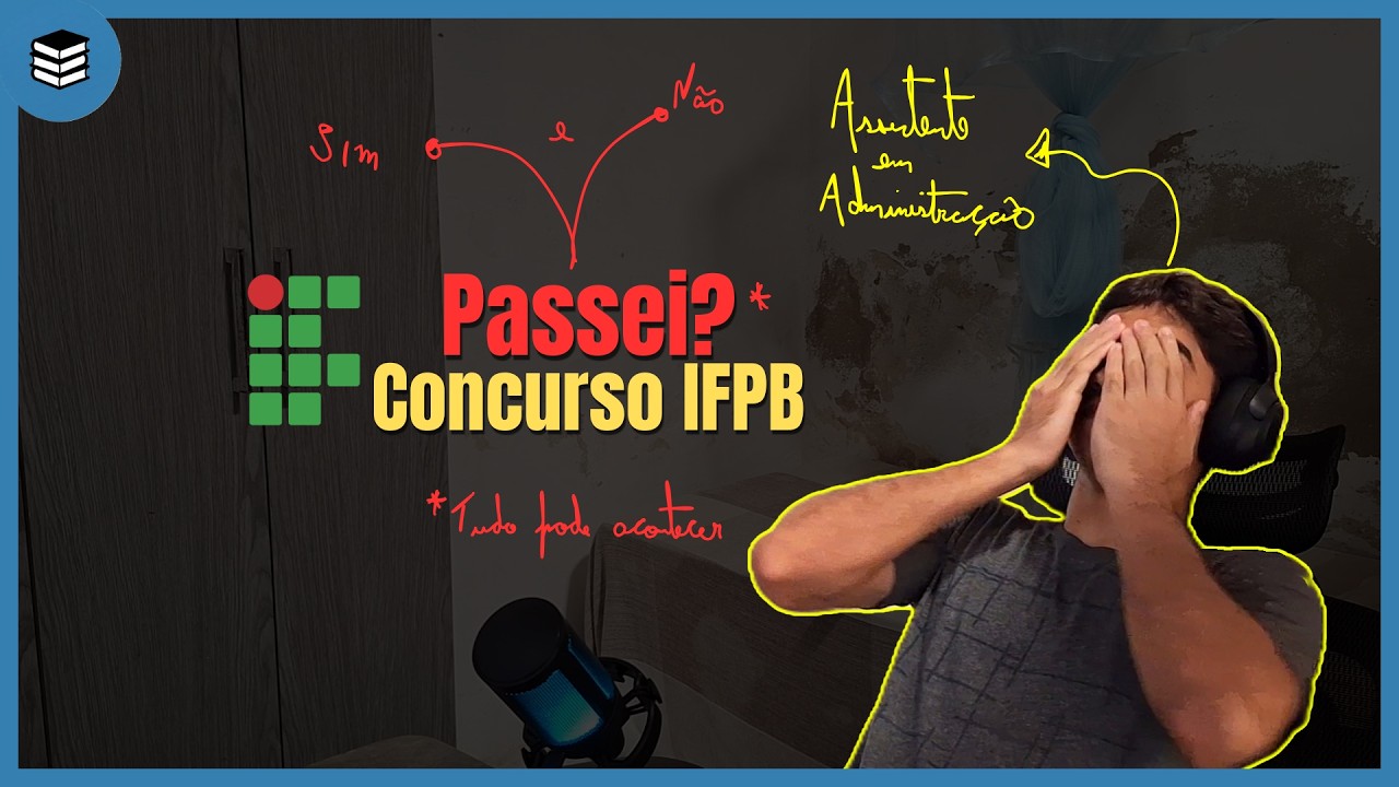 O resultado preliminar do concurso do IFPB foi uma bagunça 🤯 | Deu bom?