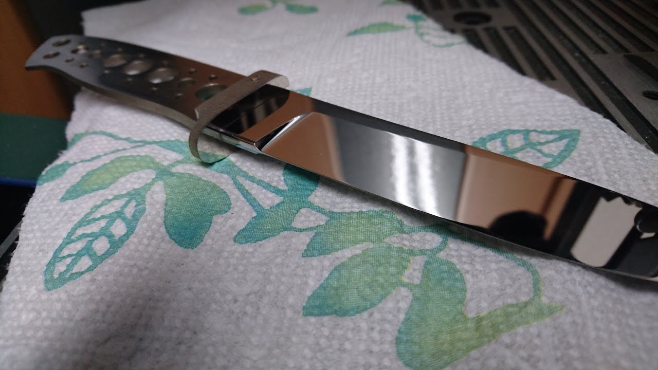 ナイフメイキング knife making(ハンティングナイフを作る②)
