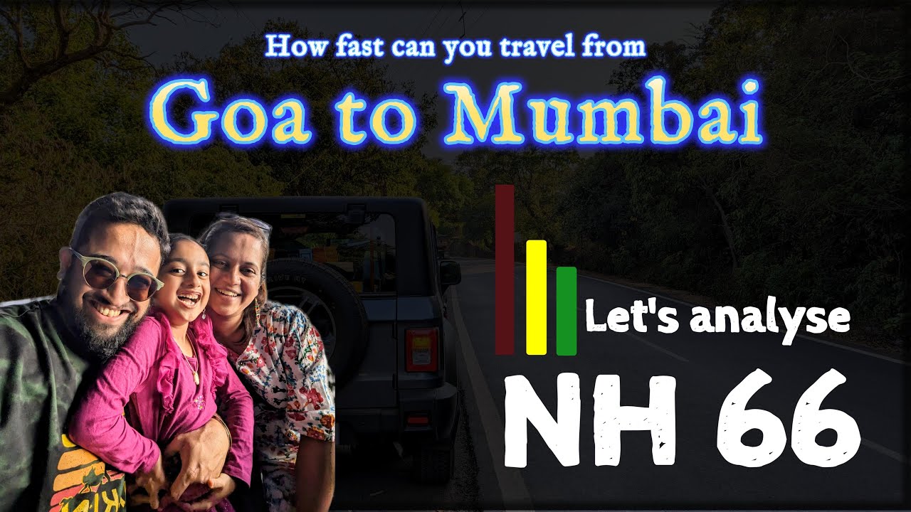 How fast is NH66 Really?  Goa to Mumbai Drive Analysed with Data