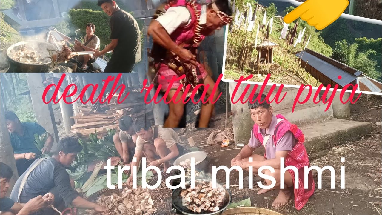 mishmi tribe death ritual  tulu puja meju digaru idu mishmi tribe #arunachalpradesh_northeast 😰