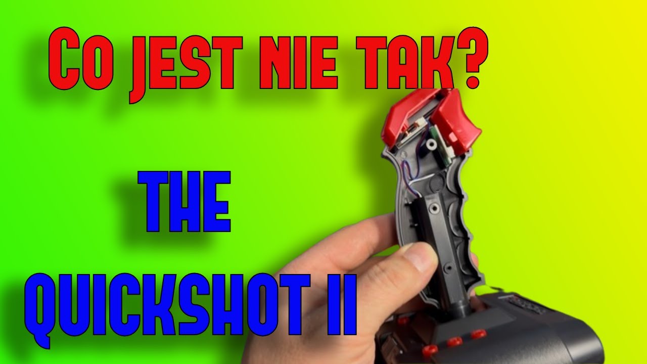 Kupiłem popsuty Joystick! The QuickShot II 2 w Akcji
