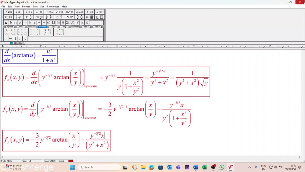 Functions Of Several Variables Audio Correction