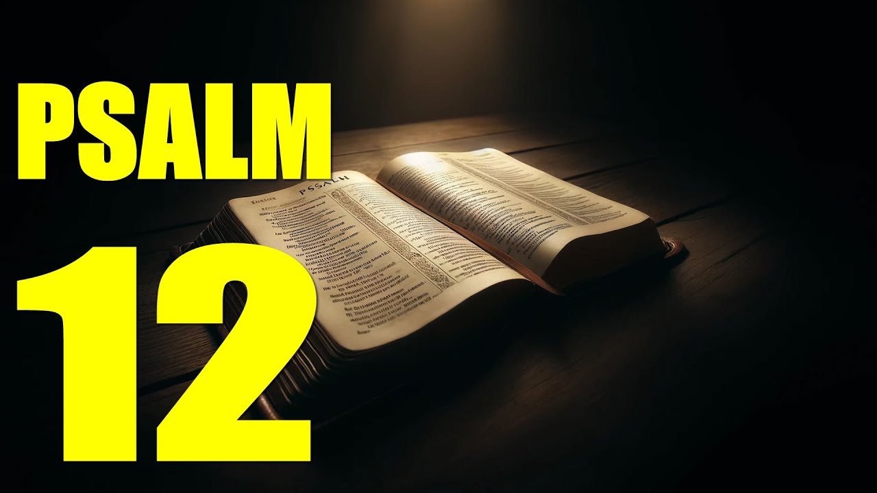 Psalm 12 Reading: Finding Solace in God's Word (With words - KJV)