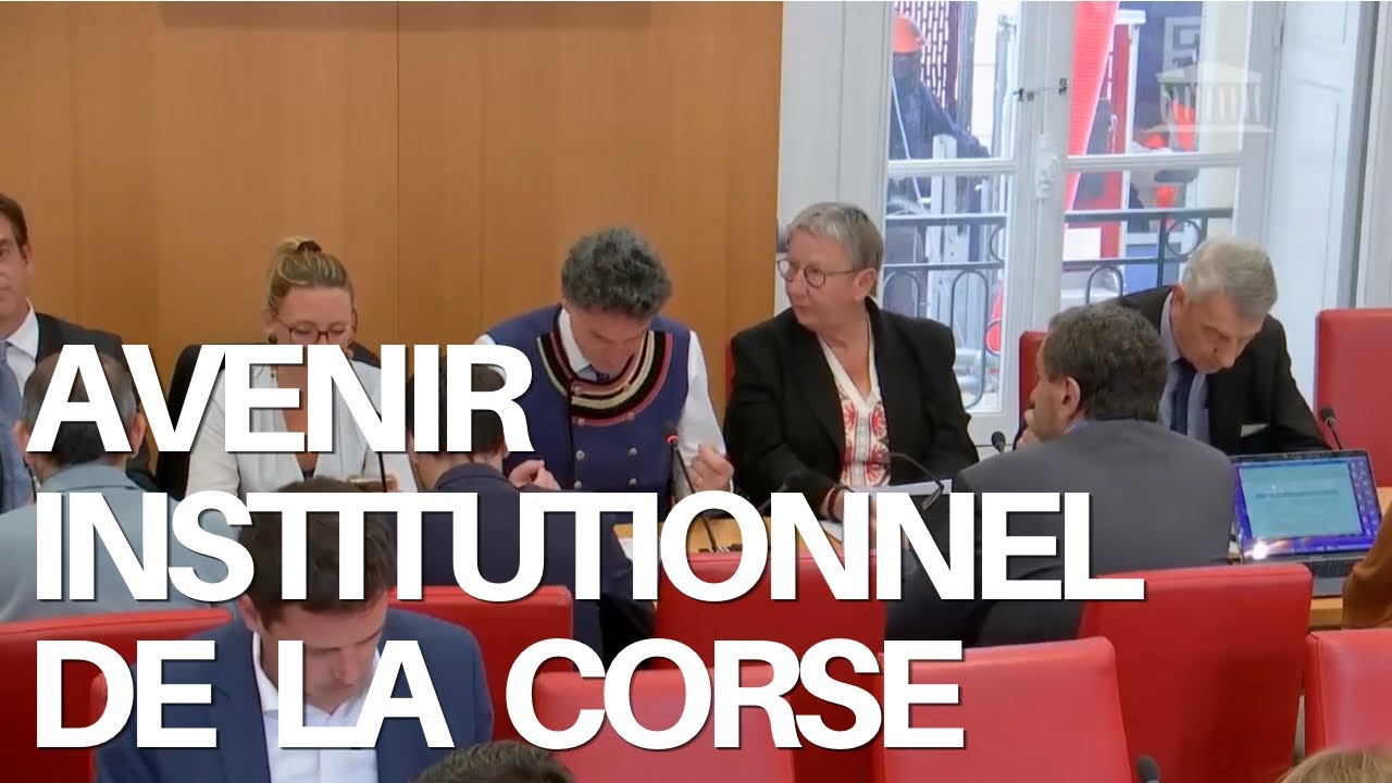 Rapport de la Mission d'Information sur l'avenir institutionnel de la Corse