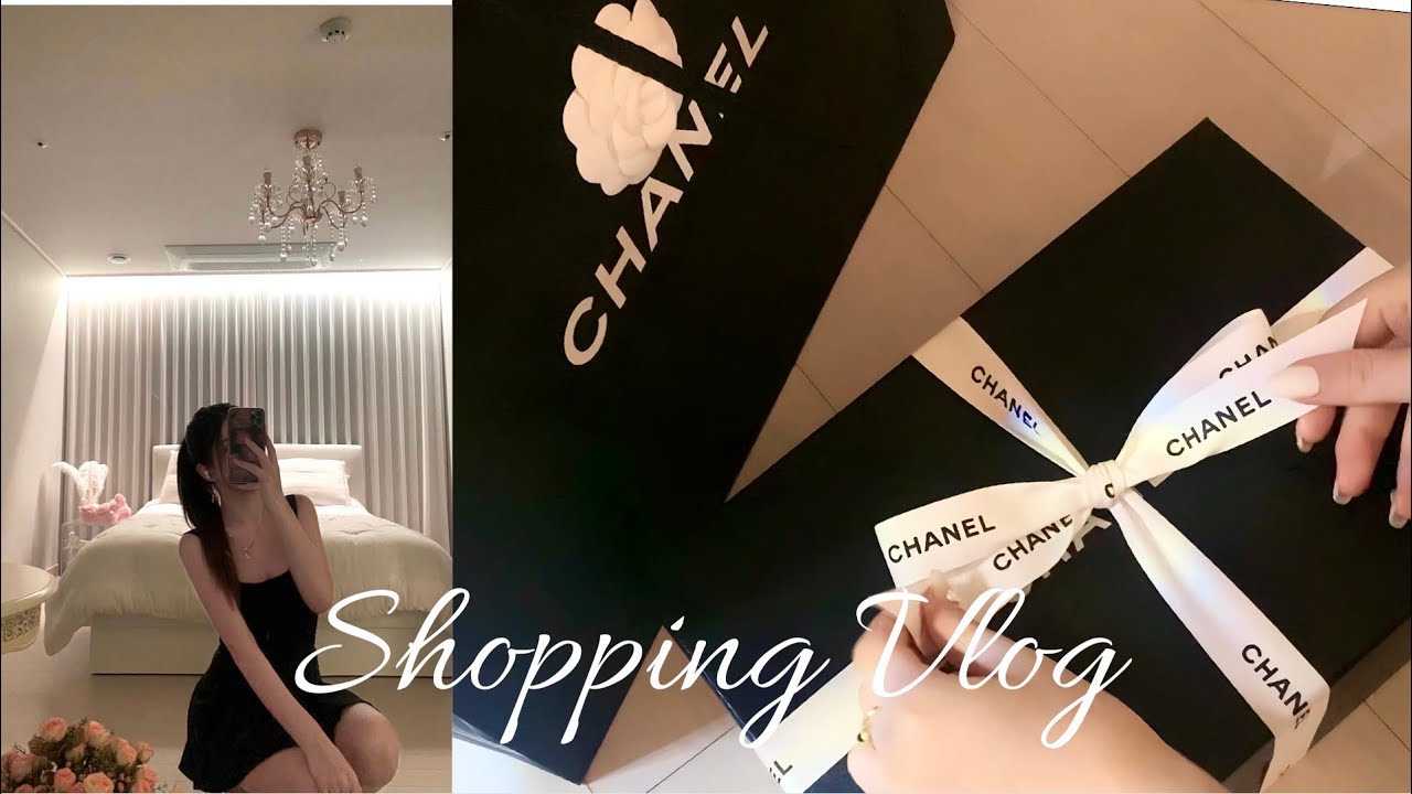 Eng sub)대학생 명품 하울 브이로그 ㅣ언박싱 샤넬, 디올, 셀린느, 펜디 | Shop with me | Unboxing Chanel, Dior, Celine, Fendi