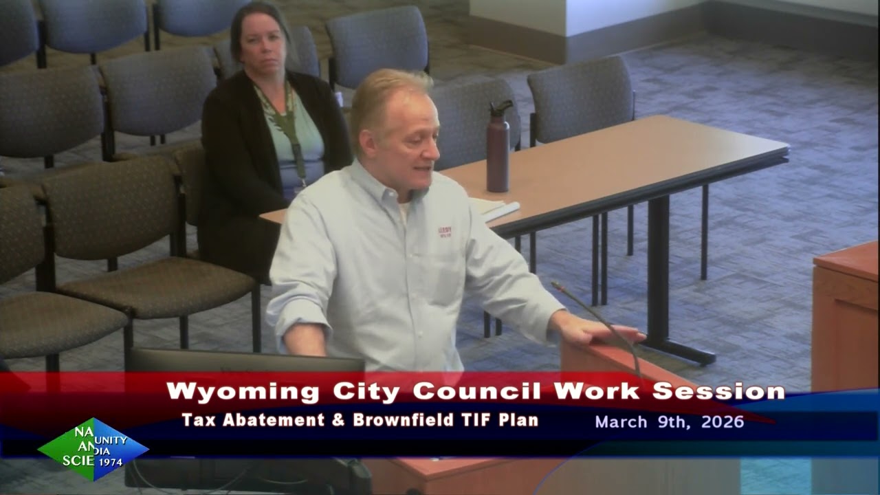Wyoming City Council Work Session March 9, 2026