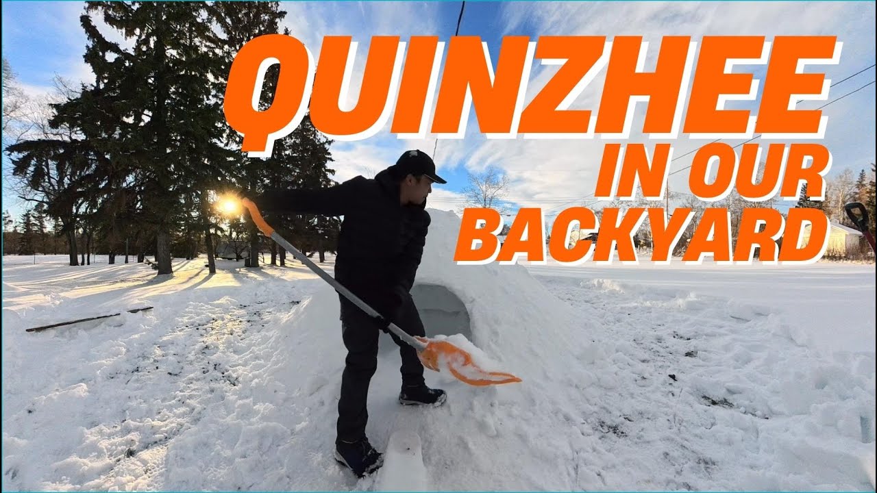 How to Build a Quinzhee in Your Backyard