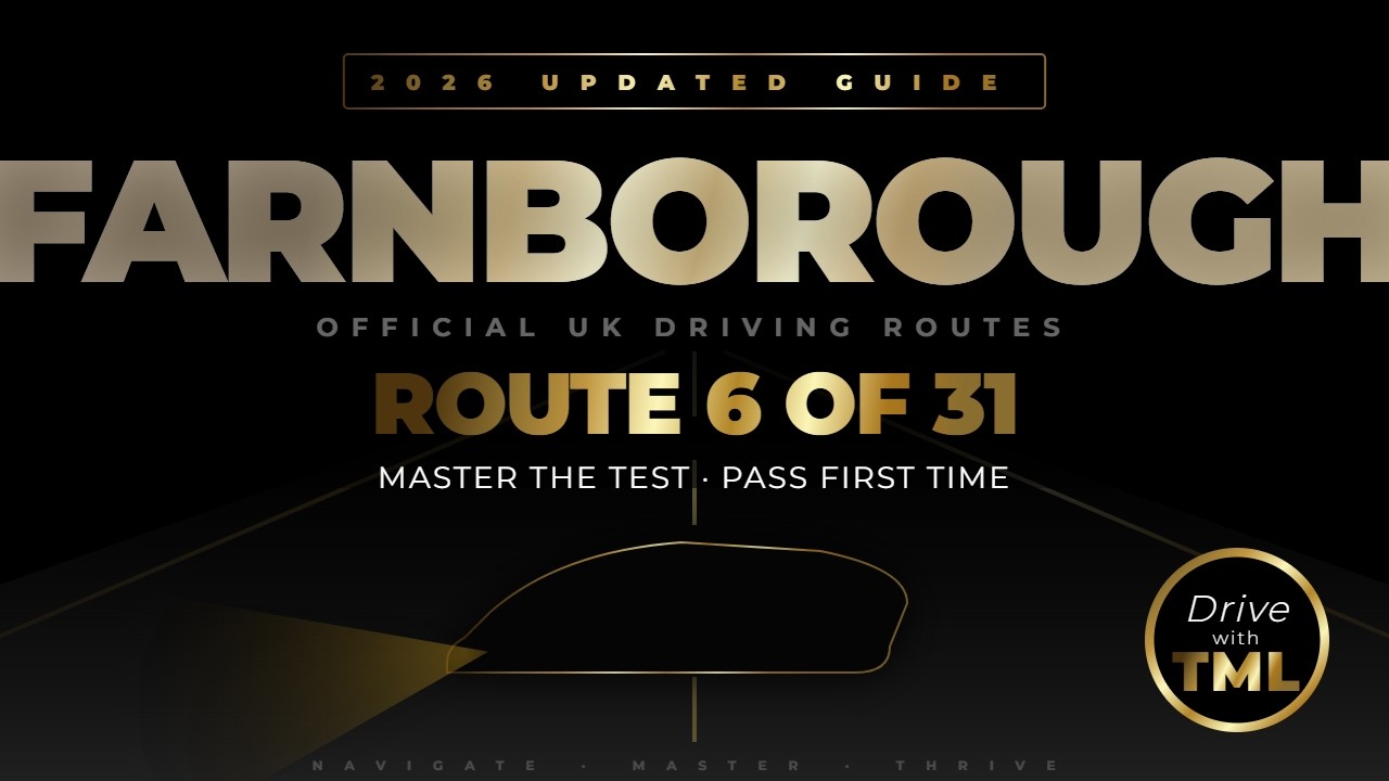 Farnborough Driving Test Routes 2026 | Route 6 of 31 Walkthrough | Pass Your Farnborough Test