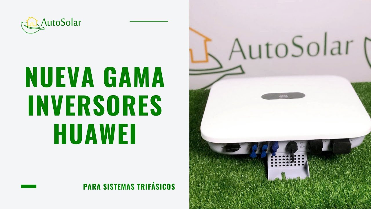 Inversor Huawei Trifásico 4kW SUN2000 AutoSolar