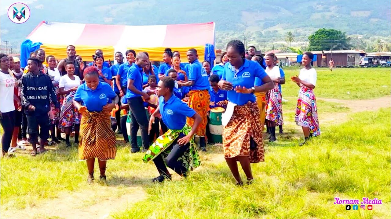 Nutifafa Borborbor Group Performances at Juapong - Culture festival. ( Part 1 )