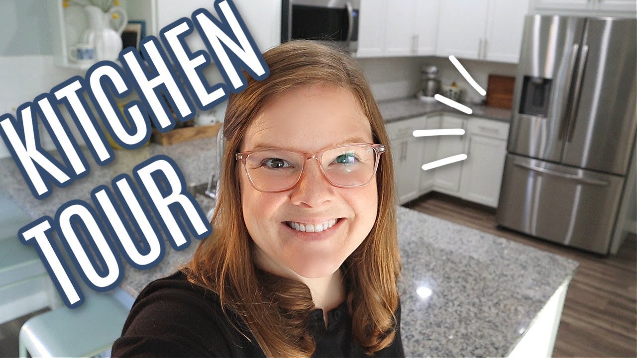 New Kitchen Tour // Full Kitchen Organization // Modern Farmhouse Kitchen