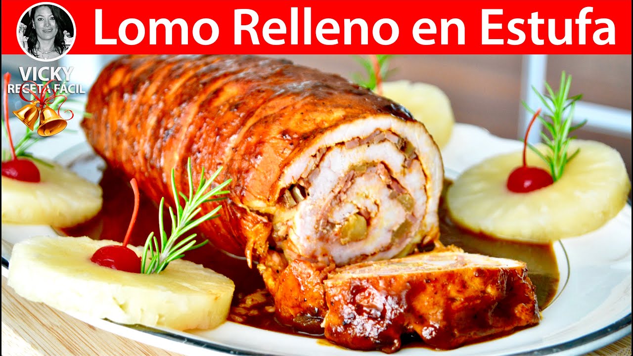 Lomo Relleno en ESTUFA | #VickyRecetaFacil