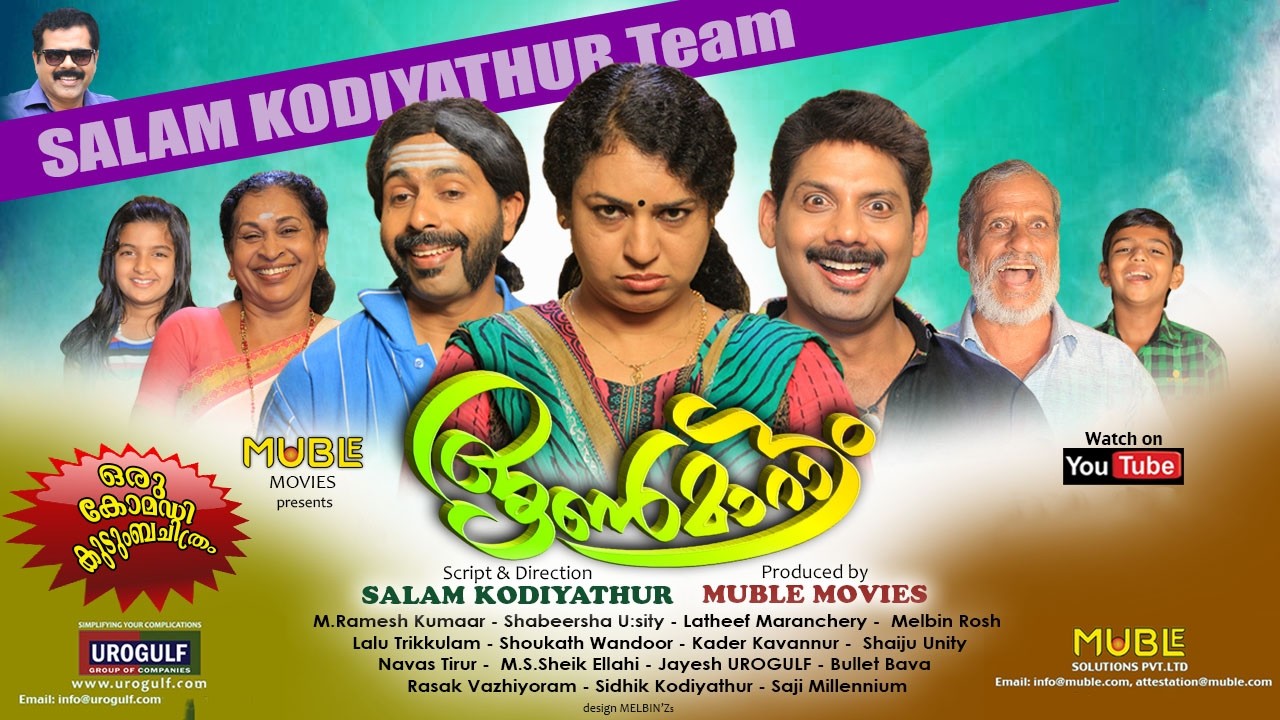 Aanmaaratam │ആൺമാറാട്ടം │Salamkodiyathoor New home cinema 2016